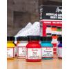 imageAngelus Acrylic Leather Paint Best Sellers Kit Flexible Paint For Shoes Sneakers Leather Canvas Furniture and More  12 Colors 1 oz Each