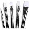imageAngelus Acrylic Paint Brush Set BlackWestern