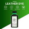 imageAngelus Leather Dye  Flexible Leather Dye for Shoes Boots Bags Crafts Furniture ampamp More 3oz Jet BlackGreen