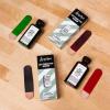 imageAngelus Leather Dye  Flexible Leather Dye for Shoes Boots Bags Crafts Furniture ampamp More 3oz Jet BlackLight Rose