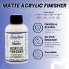 imageAngelus Matte Acrylic Finisher  Flexible Clear Coat for Leather Shoes Bags Jackets ampamp Accessories Matte Finish for Leather Craft ampamp Restoration No 6204 fl oz