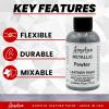 imageAngelus Metallic1 oz Leather Paint SilverPewter
