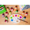 imageAngelus Neon Acrylic Leather Paint Set  12 Vibrant Colors 1 oz Each  NonToxic Leather Canvas Wood Paints for Customization and Crafting Flexible Mixable Made In USA