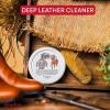 imageAngelus Saddle Soap for Leather 8oz  Deep Leather Cleaner and Conditioner for Boots Saddles ampamp More  Made in USA