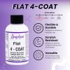 imageAngelus Satin 4Coat ScratchResistant Leather Sealer  Durable Flexible Clear Coat Protection for Leather Shoes Bags Jackets ampamp More  Satin Finish  4 Fl Oz4 Fl Oz Pack of 1
