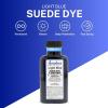imageAngelus Suede Dye 3 oz BlackLight Blue