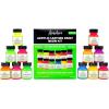 imageAngelus Leather Paint Set Of 12 Neons 1oz