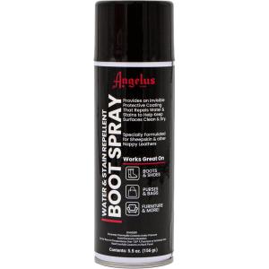 imageANGELUS Boot Water Repellant Spray  Waterproofing Spray for Sheepskin Leather Suede Nubuck ampamp Fabric