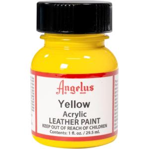 imageAngelus Acrylic Leather Paint 1 Fl Oz Pack of 1 Yellow