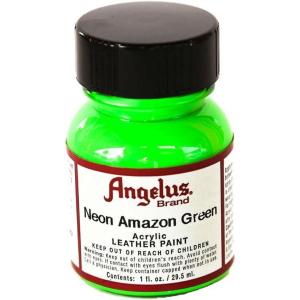 imageAngelus Acrylic Leather Paint 186 Hot Pink 186 Hot Pinkamazon neon green