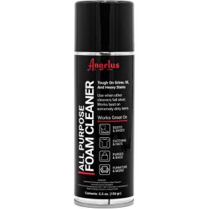 imageAngelus All Purpose Foam Cleaner for Shoes Sneakers Hiking Boots Car Seats Hats Accessories  55oz