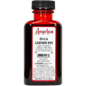 imageAngelus Leather Dye Permanent Leather Dye for Shoes Boots Bags Crafts Furniture ampamp More  3 fl oz Jet BlackBrick