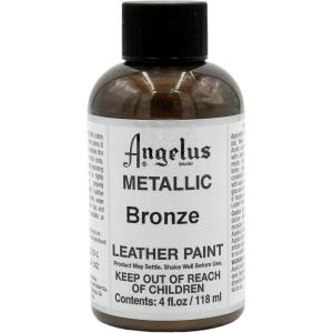 imageAngelus Metallic1 oz Leather Paint SilverBronze