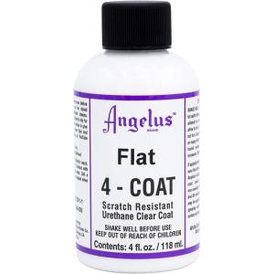 imageAngelus Satin 4Coat ScratchResistant Leather Sealer  Durable Flexible Clear Coat Protection for Leather Shoes Bags Jackets ampamp More  Satin Finish  4 Fl Oz4 Fl Oz Pack of 1