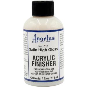 imageAngelus Satin High Gloss Acrylic Finisher  Flexible Clear Coat for Leather Shoes Bags Jackets ampamp Accessories Satin High Gloss Finish for Leather Craft ampamp Restoration No 6154 fl oz