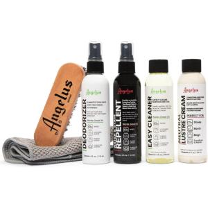 imageAngelus Sneaker Cleaning Kit  Shoe Cleaner Set for Sneakers Boots Leather Suede  Complete Shoe Care Kit