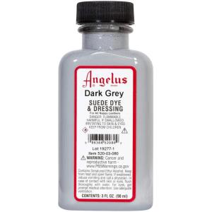 imageAngelus Suede Dye 3 oz BlackDark Grey