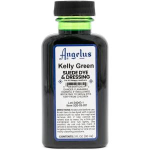 imageAngelus Suede Dye 3 oz BlackKelly Green