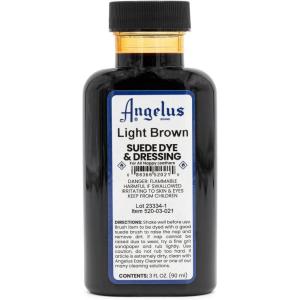 imageAngelus Suede Dye 3 oz BlackLight Brown