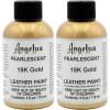 imageAngelus 1 oz Leather Paint 1 Fl Oz Pack of 1 Sterling Silver18k Gold