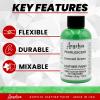 imageAngelus 1 oz Leather Paint 1 Fl Oz Pack of 1 Sterling SilverEmerald Green