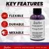 imageAngelus 1 oz Leather Paint 1 Fl Oz Pack of 1 Sterling SilverPrince Purple