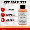 imageAngelus 1 oz Leather Paint 1 Fl Oz Pack of 1 Sterling SilverRose Gold