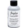 imageAngelus 1 oz Leather Paint 1 Fl Oz Pack of 1 Sterling SilverSterling Silver