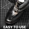 imageAngelus Black Liquid Shoe Polish Instant Shoe Shine with Sponge Leather Shoe Polish for Dress Shoes Boots Shoes Jackets ampamp More