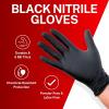 imageAngelus Black Nitrile Disposable Gloves  HEAVY DUTY 6 Mil Thickness  IndustrialGrade LatexFree  Box of 100