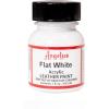 imageAngelus Brand Acrylic Leather Paint Waterproof 1oz  Flat Black ampamp Flat White Duo