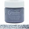 imageAngelus Flexible Glittercoat Glitter Paint Kelly GreenGunmetal