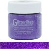 imageAngelus Flexible Glittercoat Glitter Paint Kelly GreenPrincess Purple