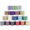 imageAngelus Flexible Glittercoat Glitter Paint Kelly GreenWhite Sugar