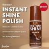 imageAngelus Liquid Shoe Polish Instant Shoe Shine with Sponge Leather Shoe Polish for Dress Shoes Boots Shoes Jackets ampamp More Brown