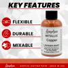 imageAngelus Metallic4 oz Leather Paint Copper