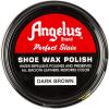 imageAngelus Perfect Stain Shoe Wax Polish Professional Shoe Polish For Leather Shoes ampamp Boots 3 fl oz BlackDark Brown