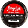 imageAngelus Perfect Stain Shoe Wax Polish Professional Shoe Polish For Leather Shoes ampamp Boots 3 fl oz BlackMidTan