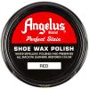 imageAngelus Perfect Stain Shoe Wax Polish Professional Shoe Polish For Leather Shoes ampamp Boots 3 fl oz BlackRed