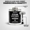 imageAngelus Shoe Glue 32oz  Industrial Strength Clear Sole Adhesive for Sneakers Boots ampamp More 1 Quart