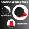 imageAngelus Sponge Applicators  Shoe Polish Applicator Brush  Shoe Polish Sponge for Shoe Shining ampamp Polishing Foam Dauber for Paint ampamp Dye  Pack of 4