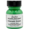 imageAngelus 1 oz Leather Paint 1 Fl Oz Pack of 1 Sterling SilverEmerald Green