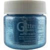 imageAngelus Glitterlites Sky Blue Acrylic Leather Glitter Paint