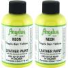 imageAngelus Neon Leather Paint 4 oz Tropical Sun Yellow4 Fl Oz Pack of 2