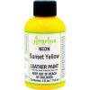 imageAngelus Neon4 oz Leather Paint Sunset Yellow