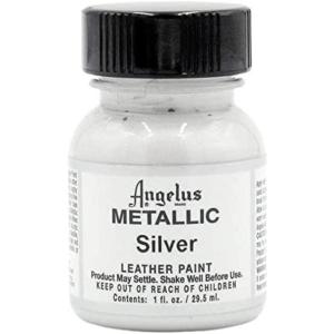 imageAngelus Acrylic Leather Paint 1oz Silver