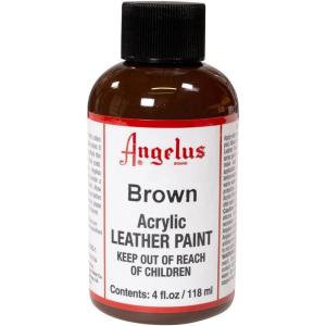 imageAngelus Acrylic Leather Paint Brown 4oz