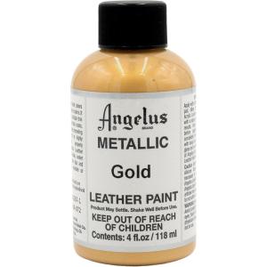 imageAngelus Acrylic Leather Paint4ozGold
