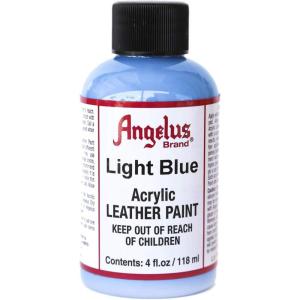 imageAngelus Brand Acrylic Leather Paint Waterproof 4oz  Light Blue