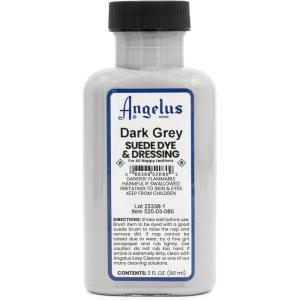 imageAngelus Brand Suede ampamp Nubuck Dye ampamp Dressing wApplicator  3 oz Dark Grey
